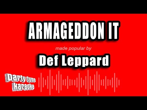 Def Leppard - Armageddon It