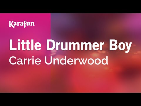 Carrie Underwood - Little Drummer Boy