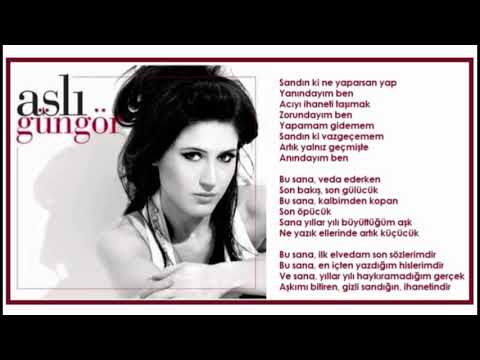 Aslı Güngör - Son Öpücük (Orijinal Karaoke & Acapella)