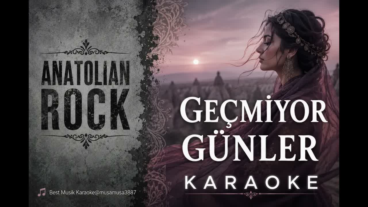 Geçmiyor Günler - Anatolian Rock - (Akor/G diyez)
