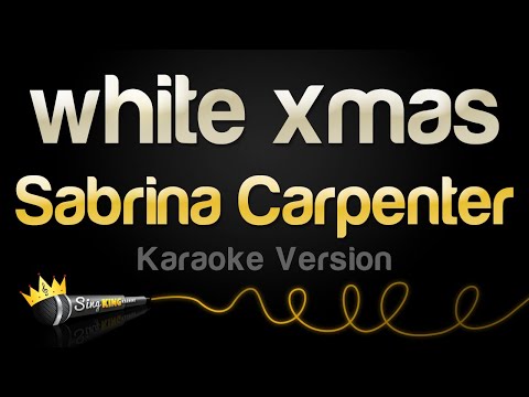 Sabrina Carpenter - white xmas