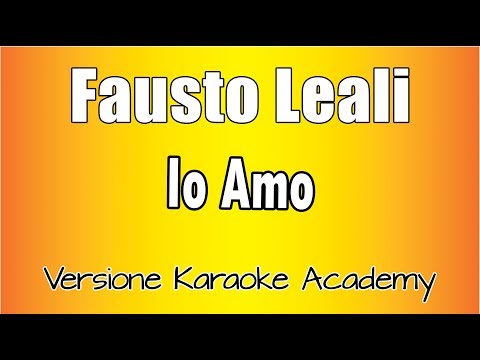 Fausto Leali - Io Amo