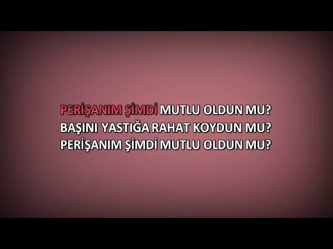 Sezen Aksu - Perişanım Şimdi