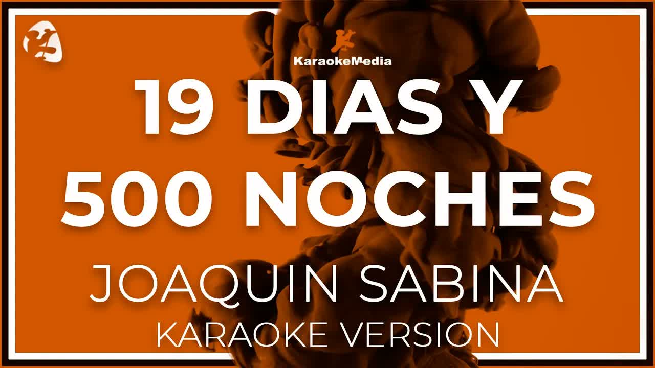 Joaquin Sabina - 19 Dias Y 500 Noches