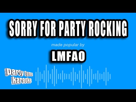 LMFAO - Sorry For Party Rocking