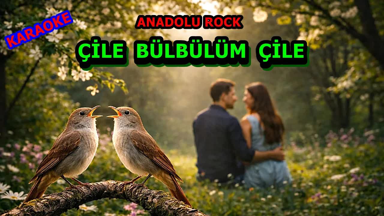 ÇİLE BÜLBÜLÜM ÇİLE ANADOLU ROCK KARAOKE