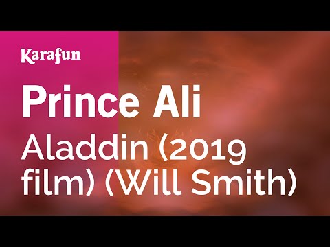 Aladdin (2019 film) (Will Smith) - Prince Ali