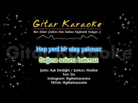 Hadise - Aşk Dediğin