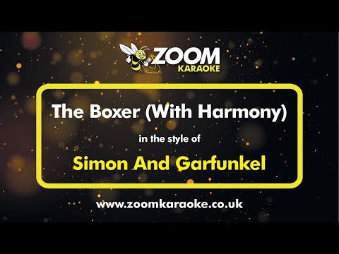 Simon And Garfunkel - The Boxer (Karaoke Version with Harmony)