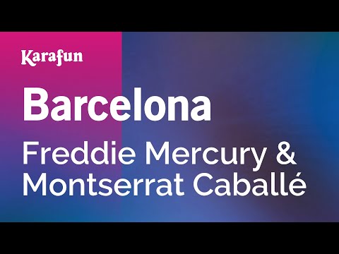 Freddie Mercury & Montserrat Caballé - Barcelona