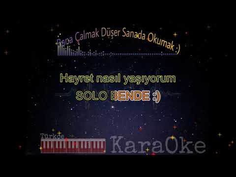 Hayret Nasıl Yaşıyorum Arabeks (Güçlü Soydemir) Türkçe Piano