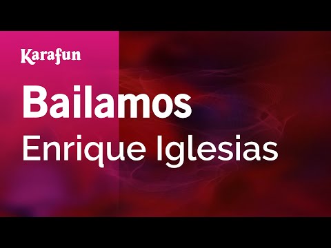 Enrique Iglesias (Wild Wild West) - Bailamos