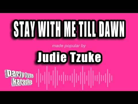 Judie Tzuke - Stay With Me Till Dawn
