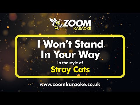 Stray Cats - I Won't Stand In Your Way
