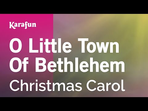 Christmas Carol - O Little Town of Bethlehem
