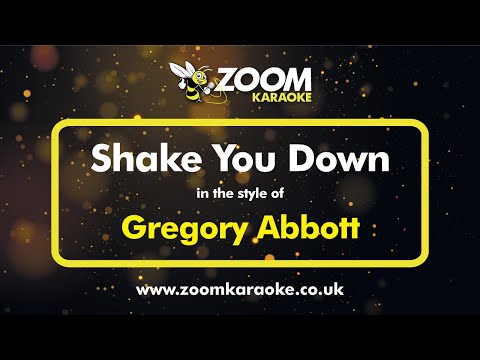 Gregory Abbott - Shake You Down