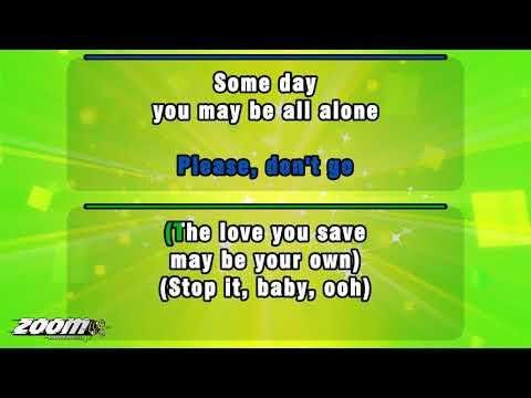 The Jackson 5 - The Love You Save (For Solo Male)