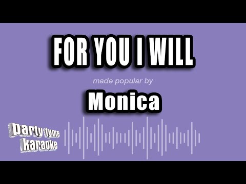 Monica - For You I Will