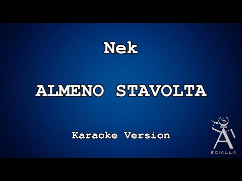 Nek - Almeno Stavolta