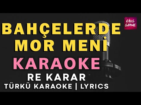 Bahçelerde Mor Meni - Re