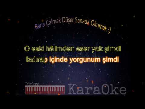 Yalnızım Dostlarım(İbrahim Tatlıses)Türkçe Piano Karaoke Arebeks Pro