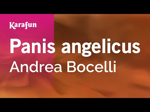 Andrea Bocelli (César Franck) - Panis angelicus