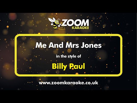 Billy Paul - Me And Mrs Jones