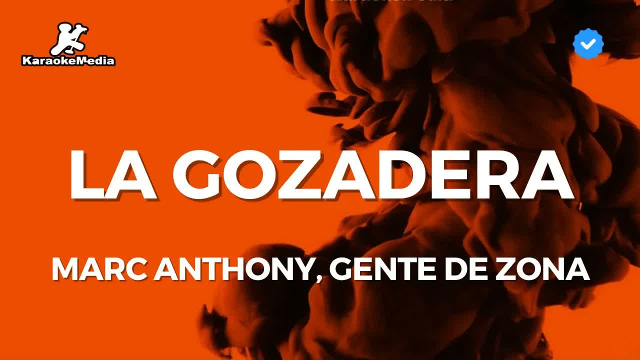 Marc Anthony, Gente de Zona - LA GOZADERA