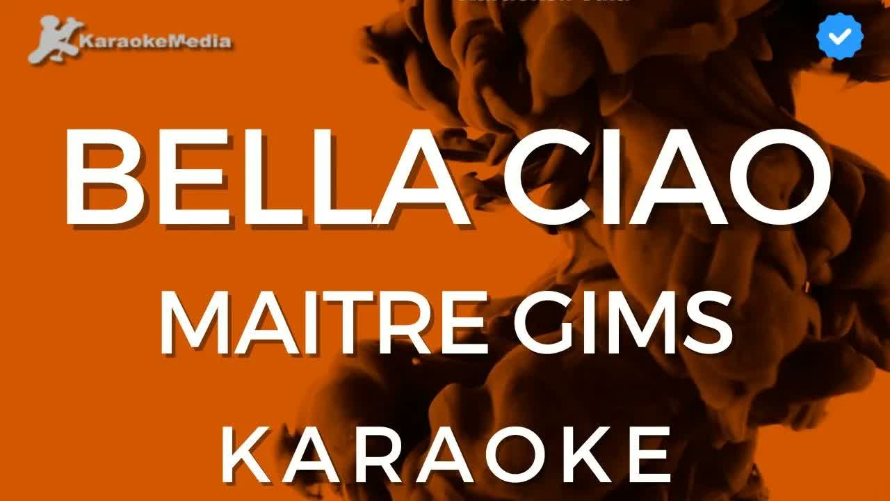 Maitre Gims - Bella Ciao [French] [Instrumental and lyrics]