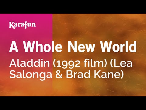 Aladdin (1992 film) (Lea Salonga & Brad Kane) - A Whole New World
