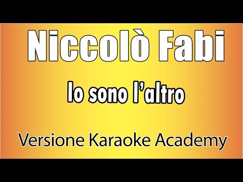 Niccolò Fabi - Io sono l'altro