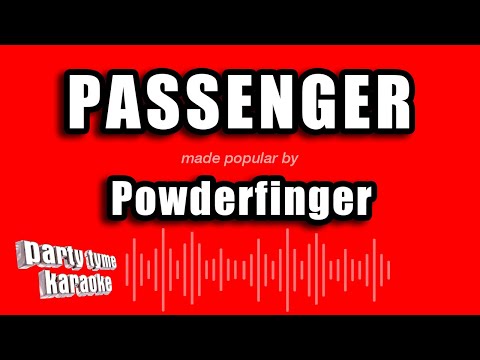 Powderfinger - Passenger