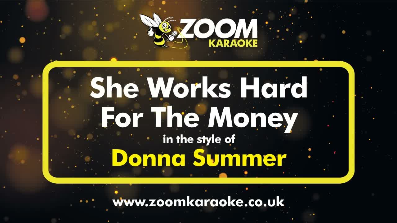 Donna Summer - She Works Hard For The Money (No BVs)