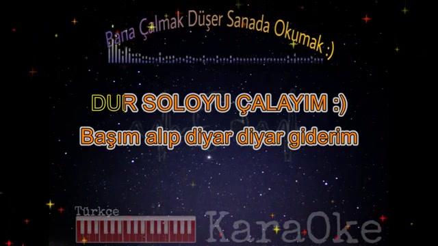 İstedim Ki Sen Ol Başımın Tacı (Tahir Uçar) Türkçe Piano