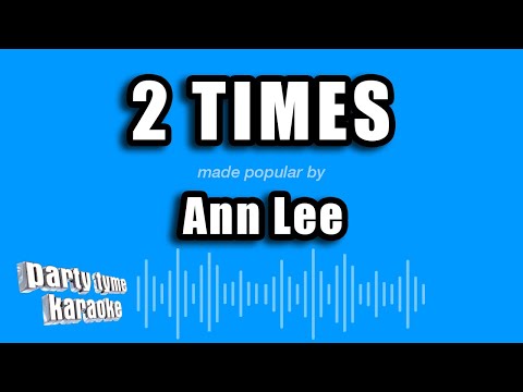 Ann Lee - 2 Times