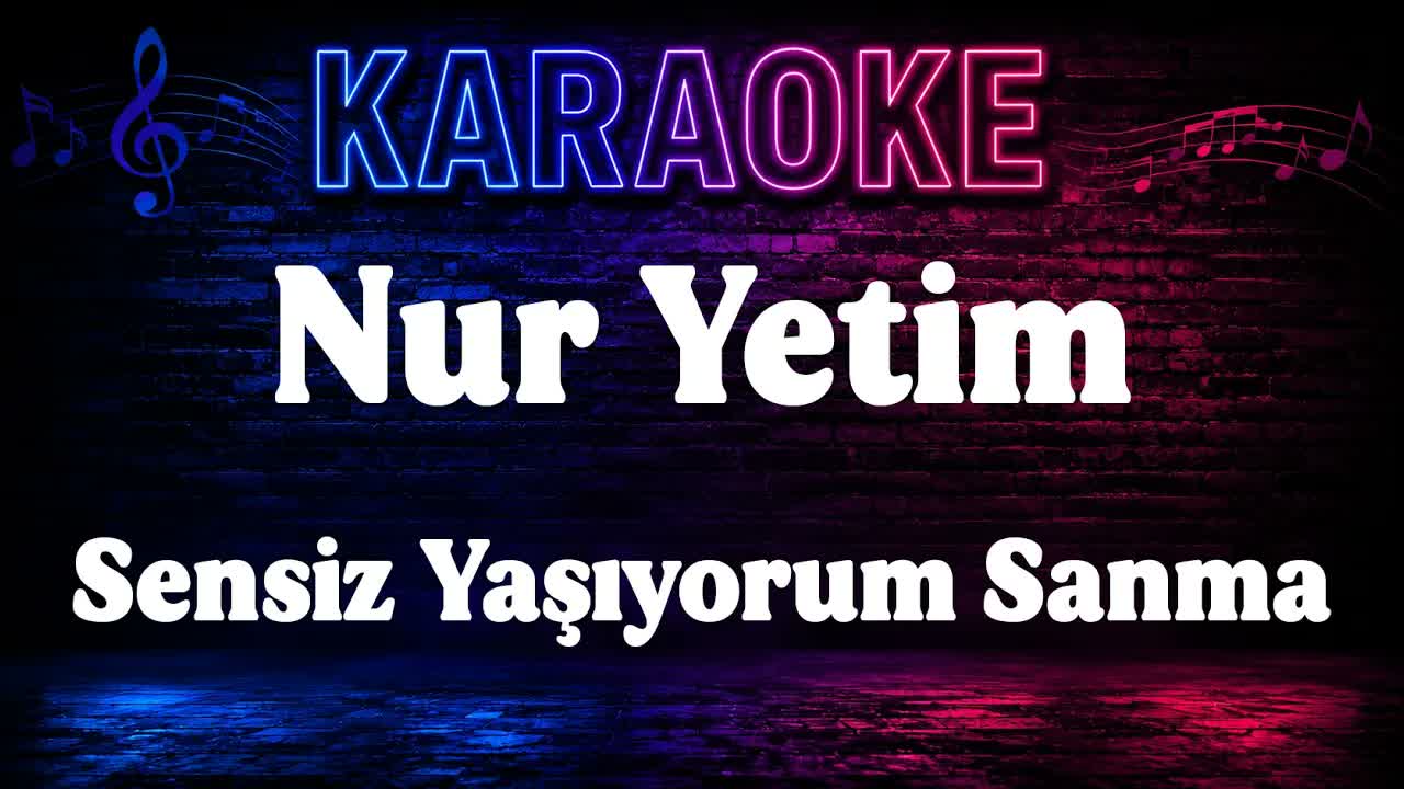 Nur Yetim - Sensiz Yaşıyorum Sanma