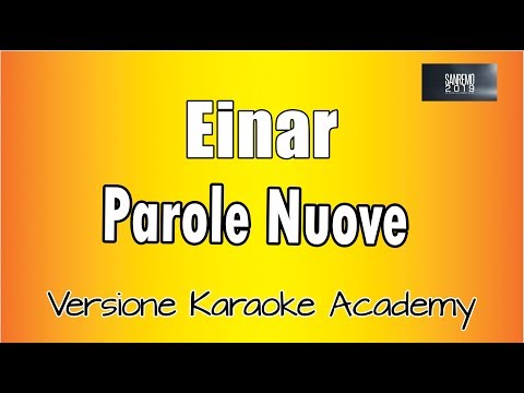 Einar - Parole Nuove