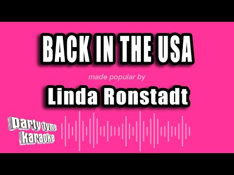 Linda Ronstadt - Back in the USA
