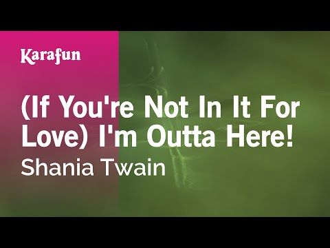 Shania Twain - I'm Outta Here!