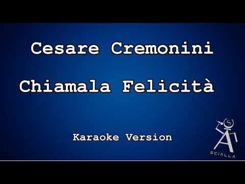 Cesare Cremonini - Chiamala Felicità