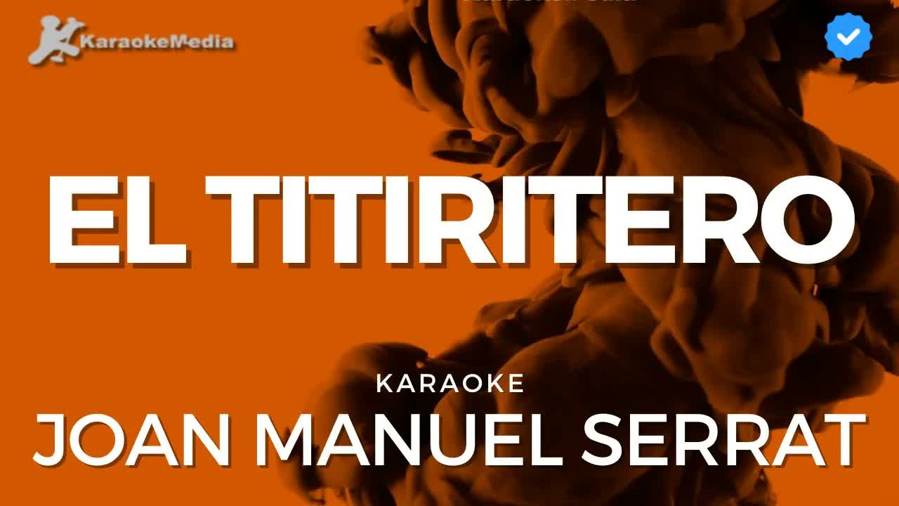 Joan Manuel Serrat - El titiritero