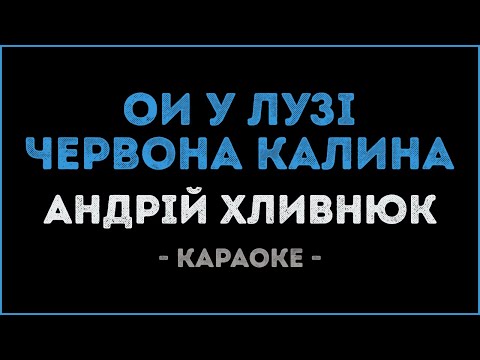 Андрій Хливнюк & The Kiffness - Ой, у лузі червона калина