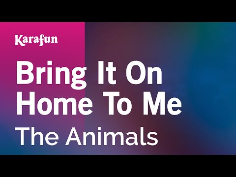 The Animals - Bring It on Home to Me