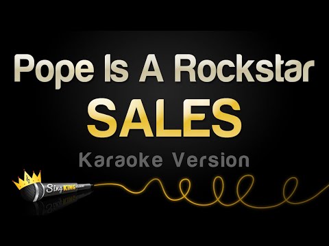 SALES - Pope Is A Rockstar