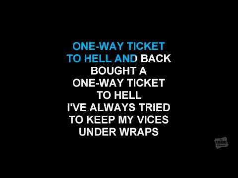 The Darkness - One Way Ticket