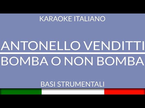 ANTONELLO VENDITTI - BOMBA O NON BOMBA