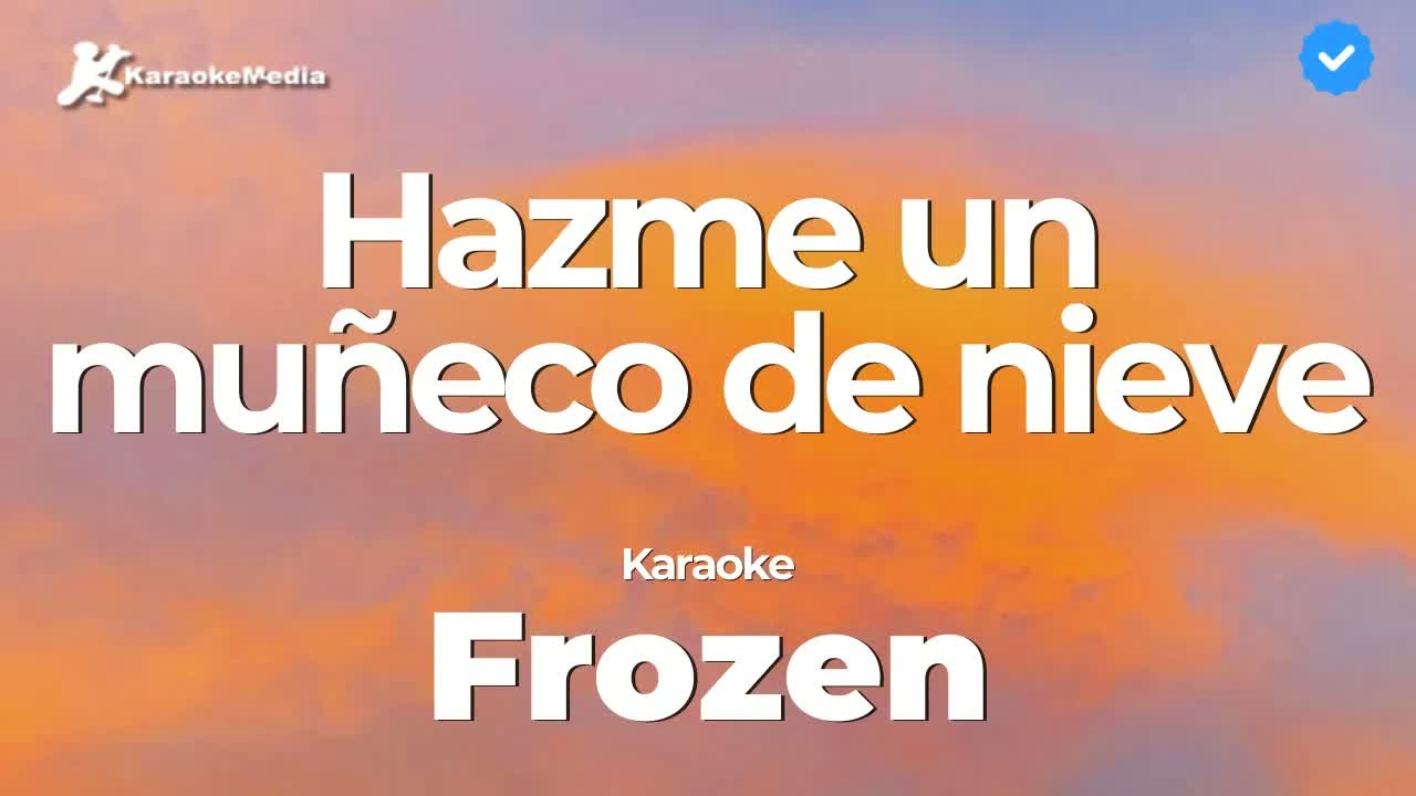 Frozen - Hazme un muñeco de nieve