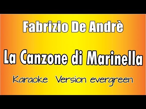 Fabrizio De Andrè - La Canzone di Marinella