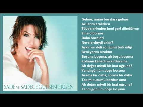 Gülben Ergen - Boşu Boşuna