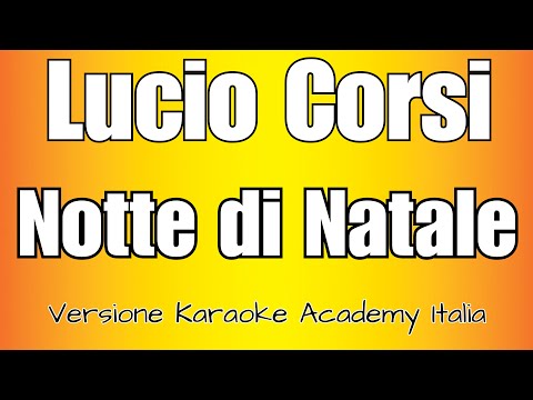 Lucio Corsi - Christmas Night (Karaoke Academy Italy Version)